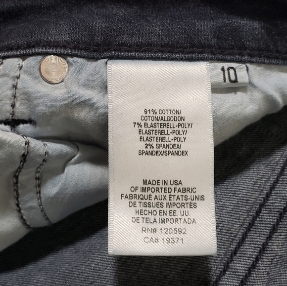 Cache Vintage 5-Pocket Mid-Rise Resin Rinse Jeans Size 10 - Picture 9 of 10